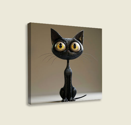 Black Cat Posing