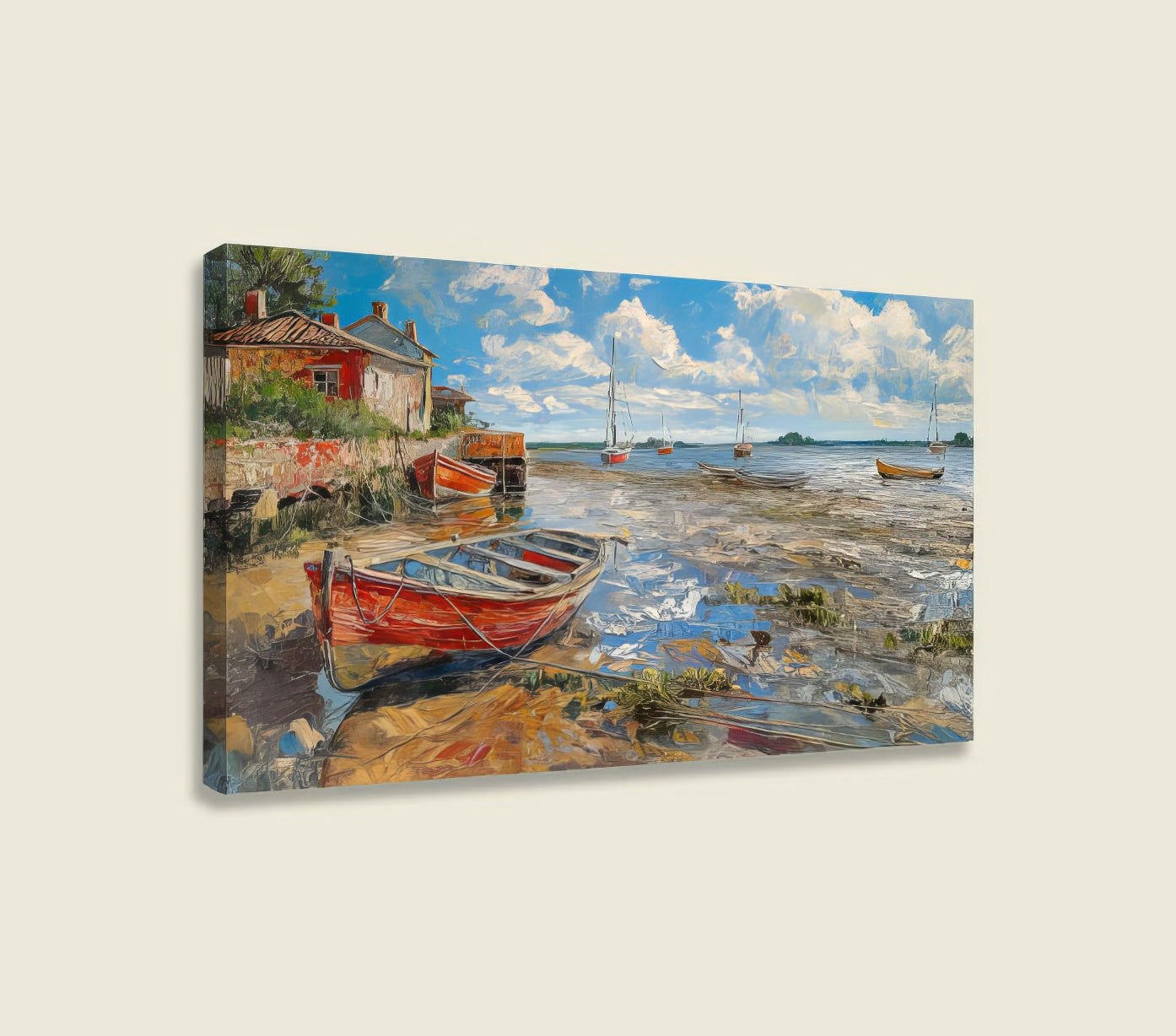 Boats on the harbor #2