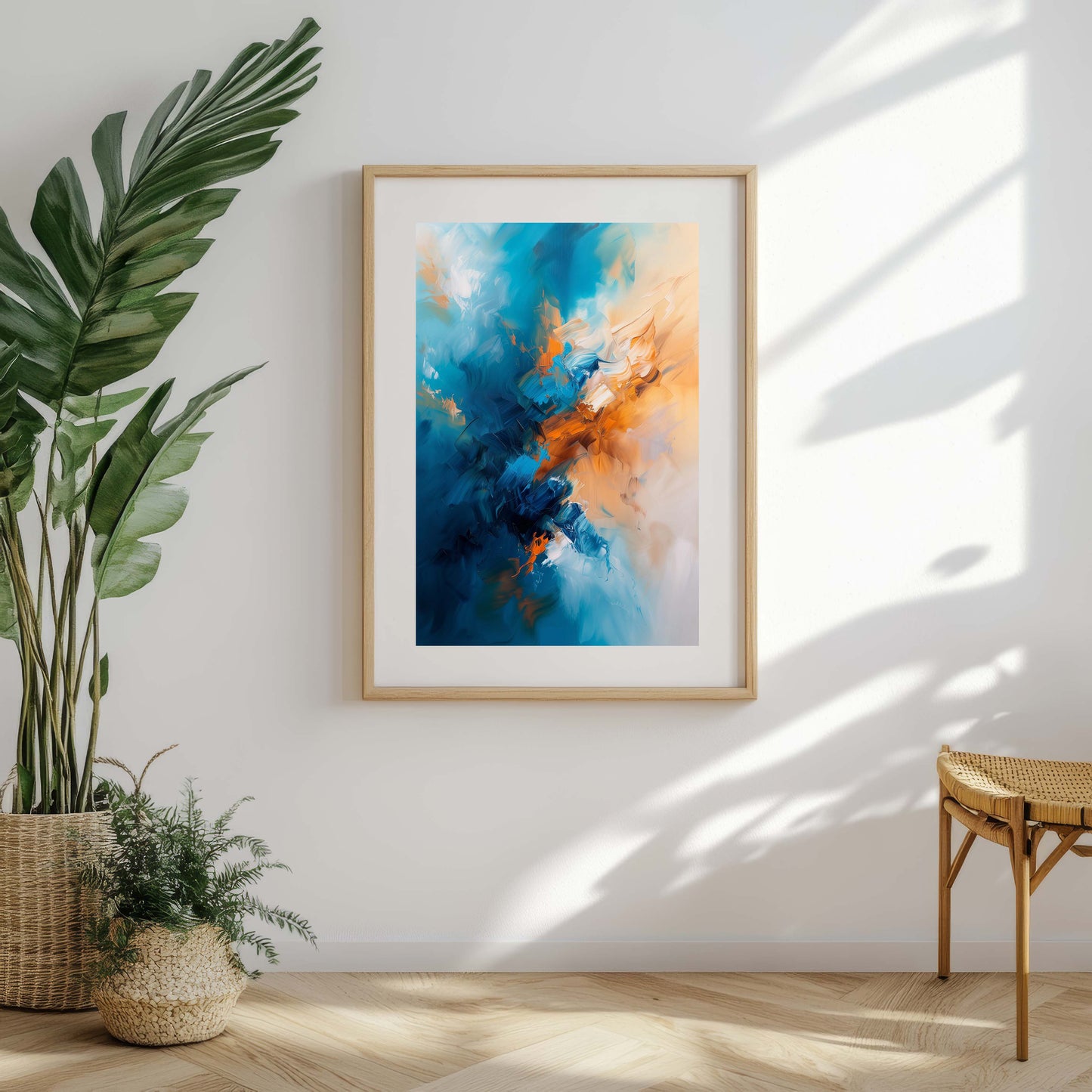 Blue & Bronze Haze