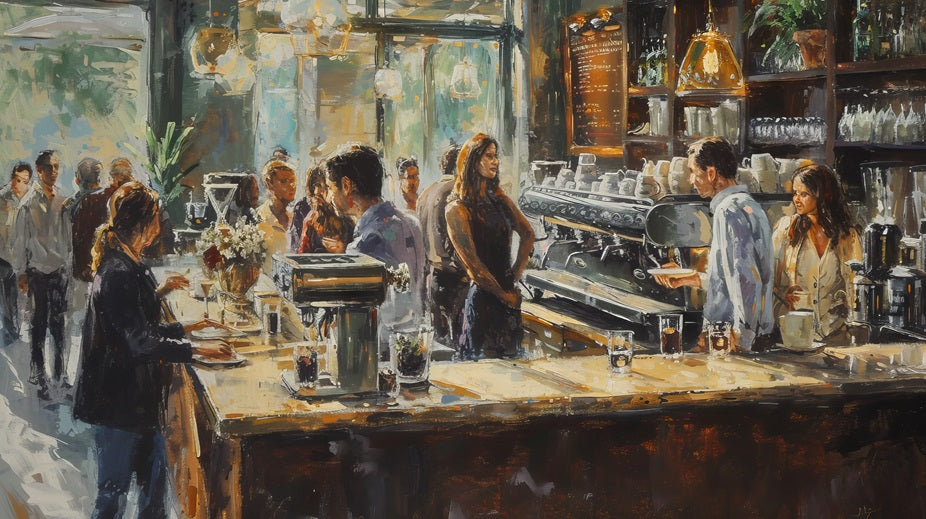 Painted café