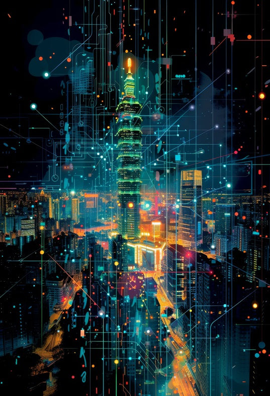Digital City Drawing