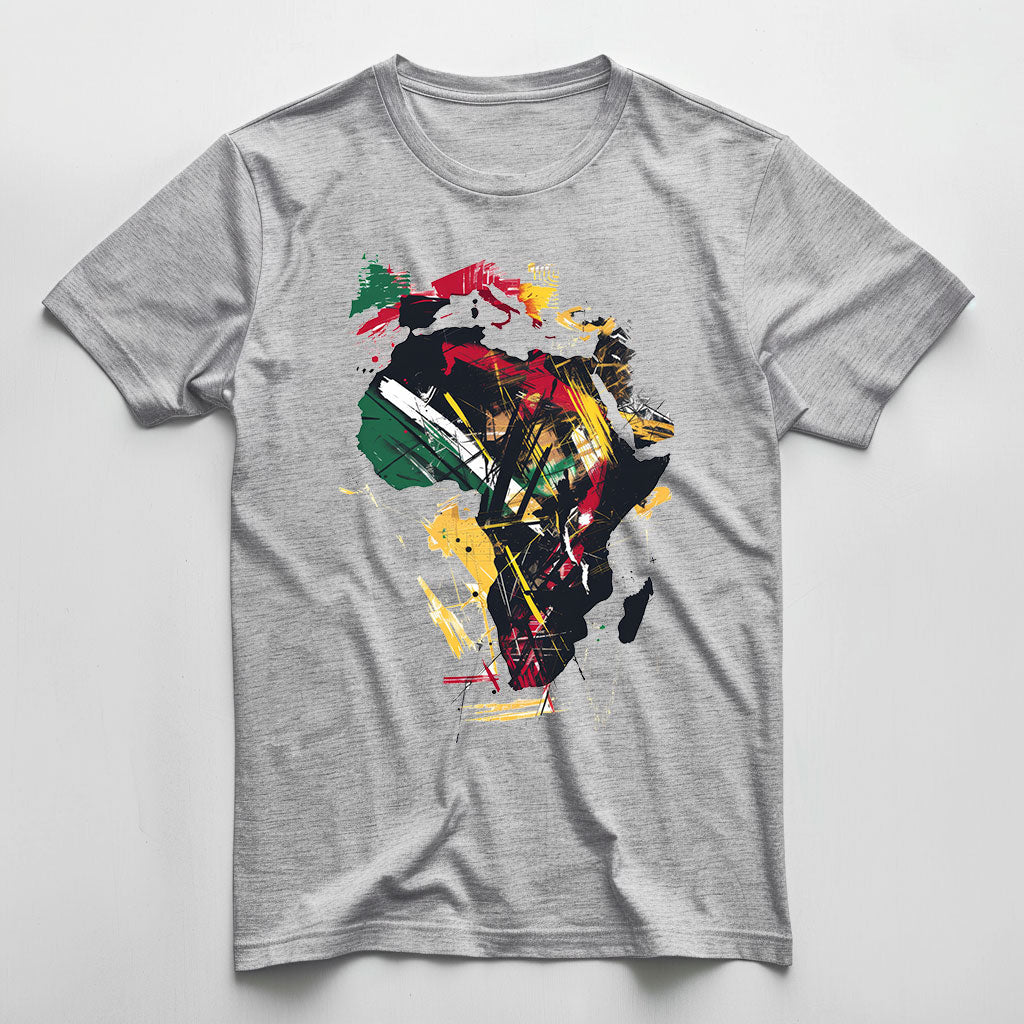 Colorful Africa Map
