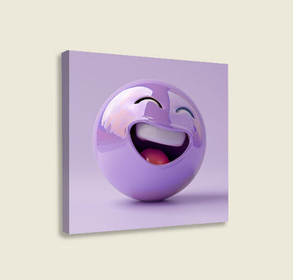 Smiling Purple Emoji