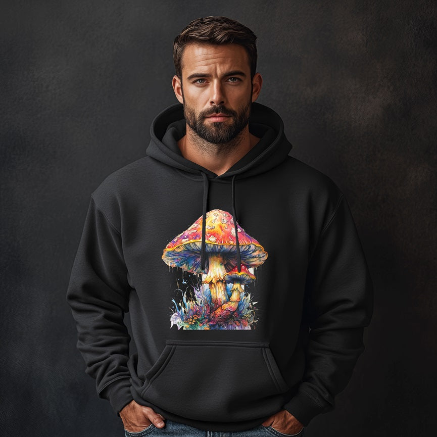 Mushroom Art Hoodie