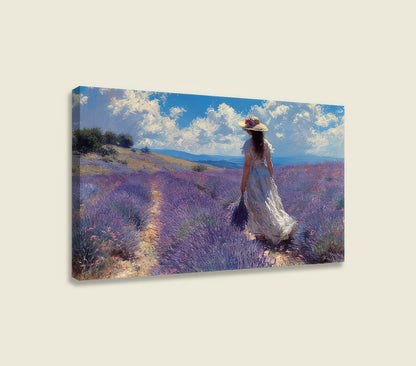 Walking in Lavender