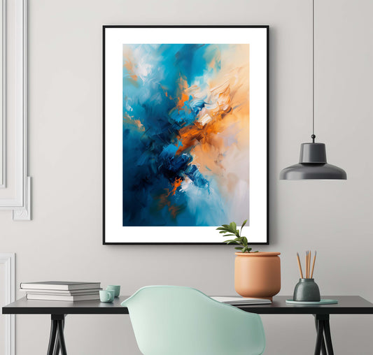 Blue & Bronze Haze