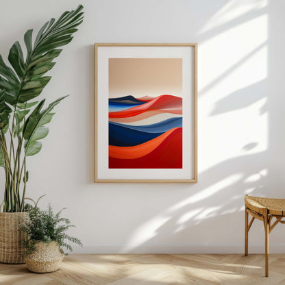 Red & Blue Waves