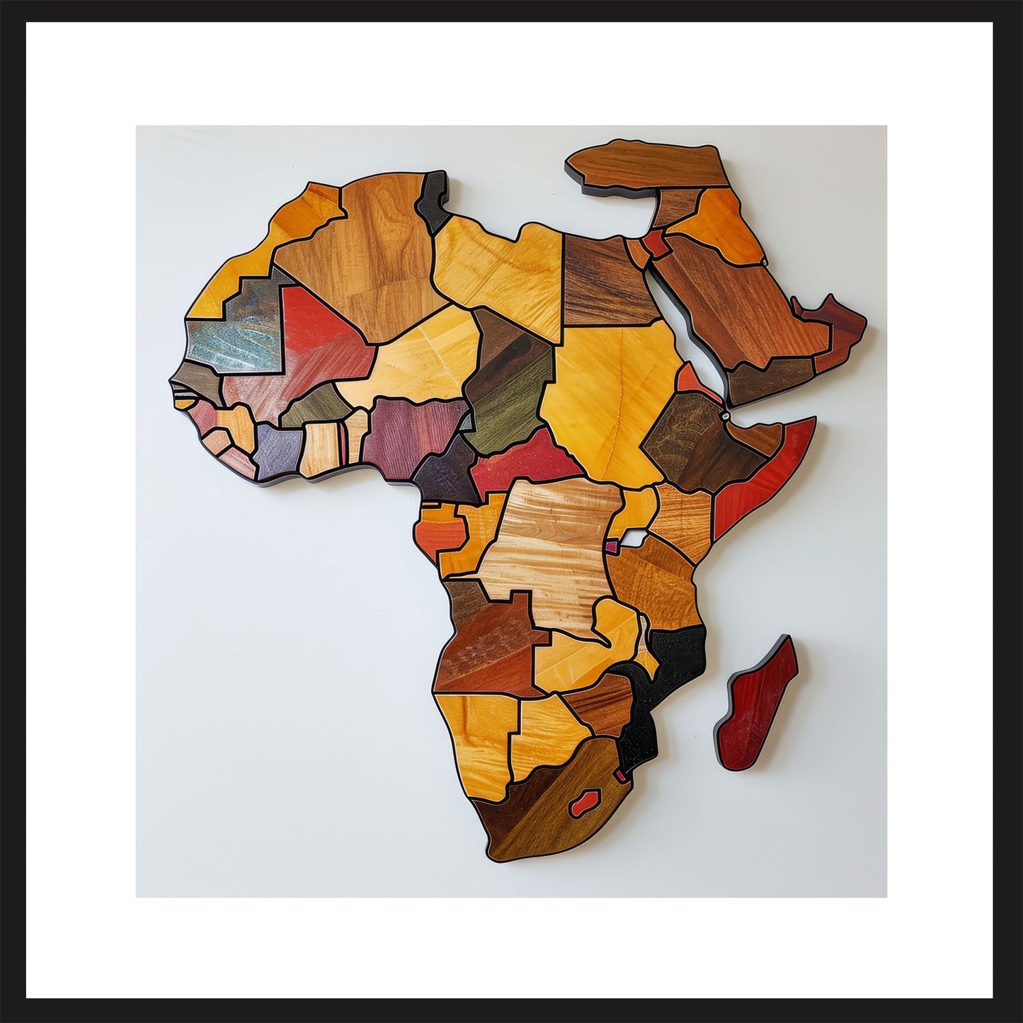 Jigsaw Africa Map