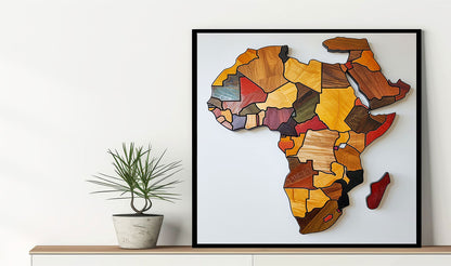 Jigsaw Africa Map