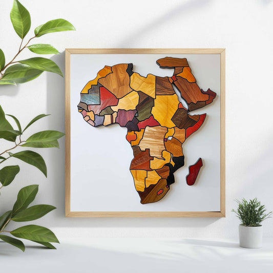 Jigsaw Africa Map