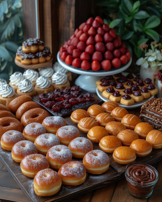 Donuts & Strawberries