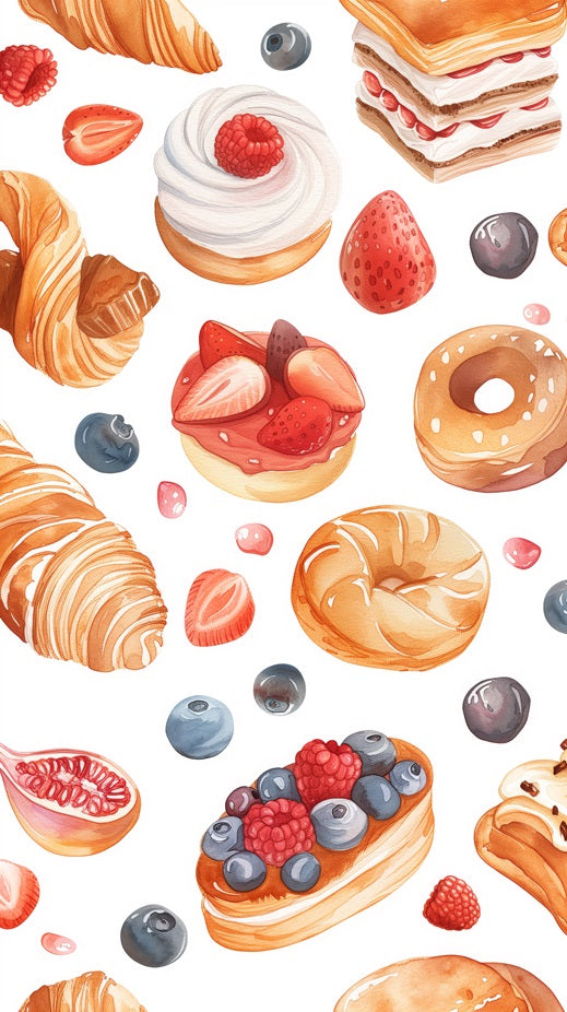 Pastries Vector