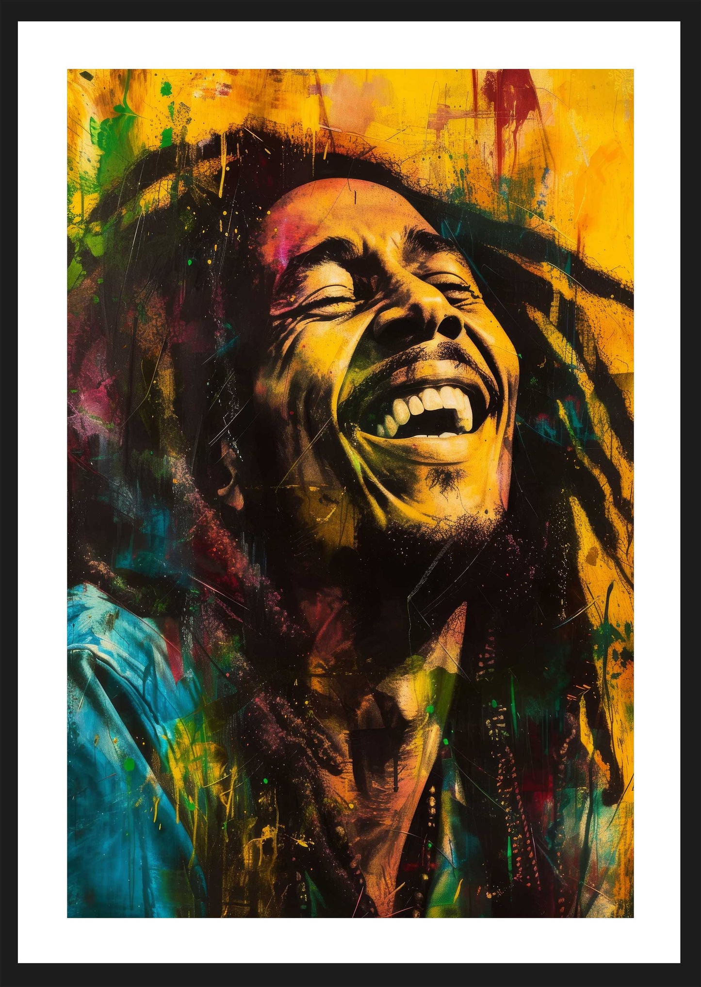 Bob Marley Portrait #8