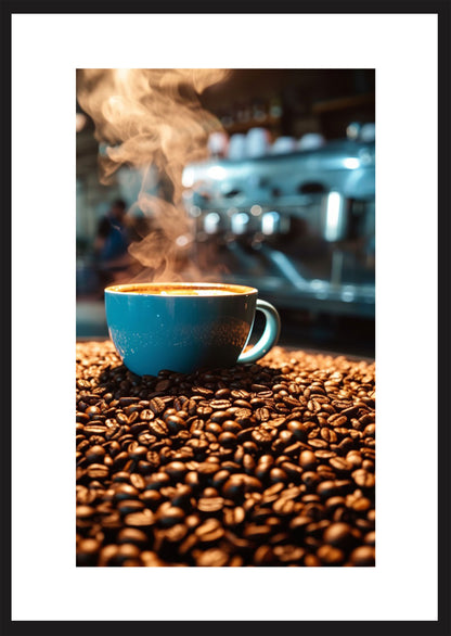 Beans surrounding cup #2