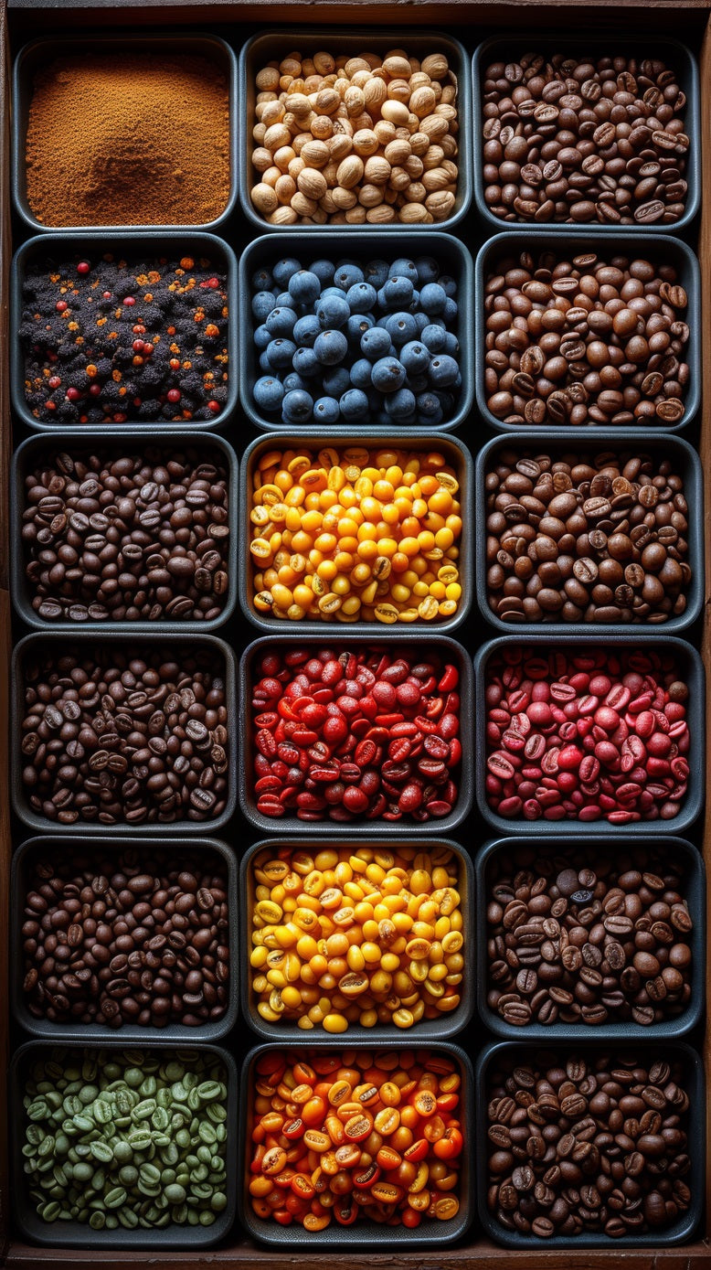 Various Coffee Beans