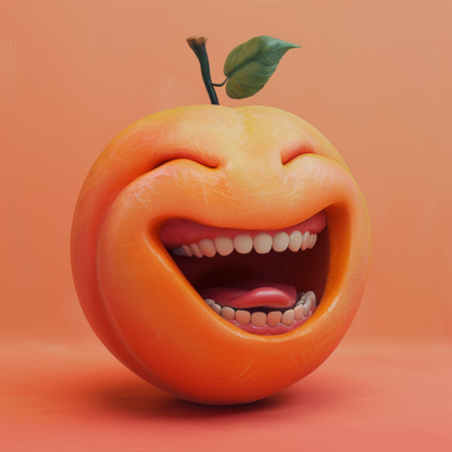 Enjoying life as a peach