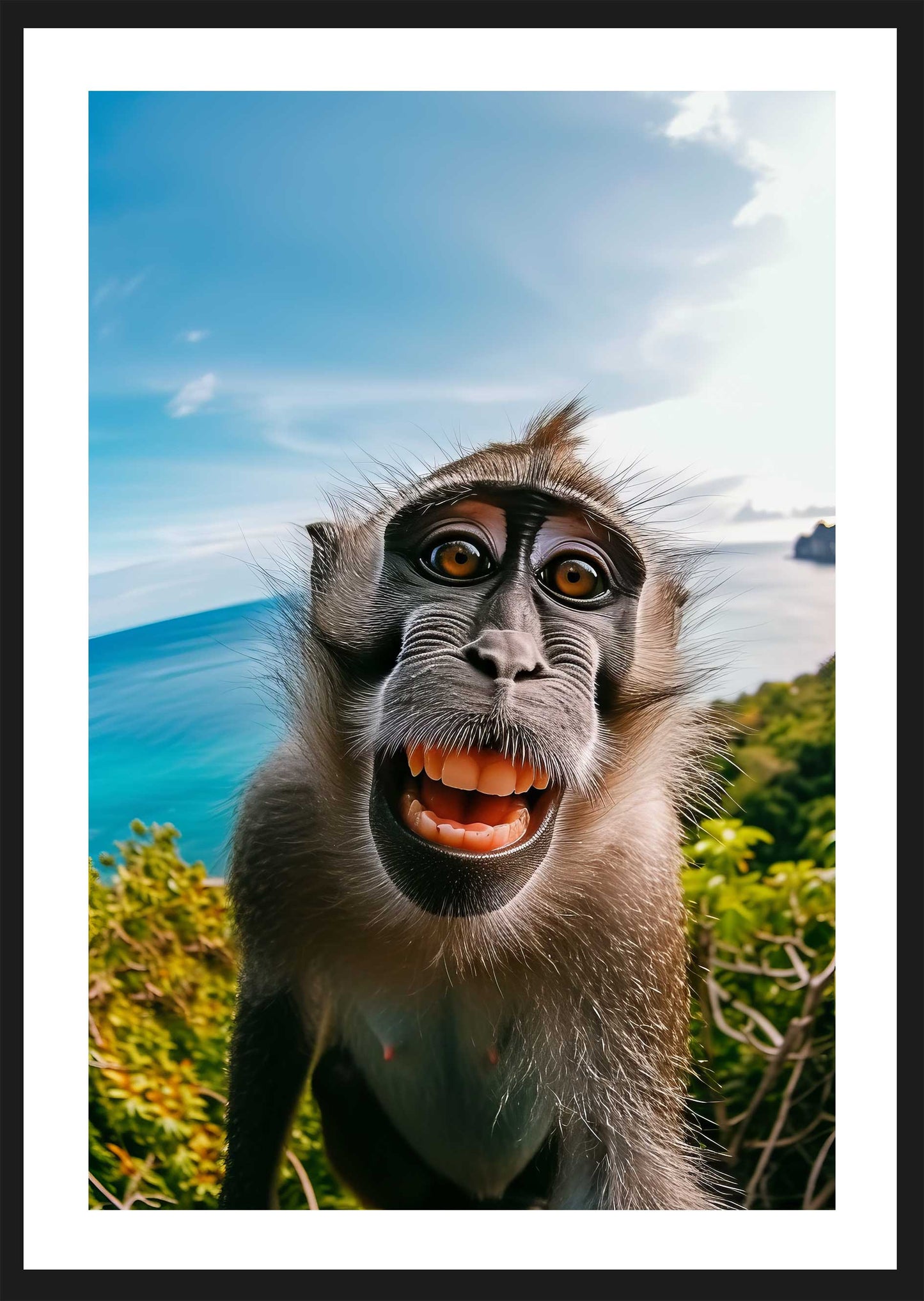 Cheerful Ape