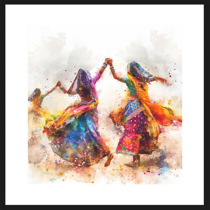 Colorful and Vibrant Dancers